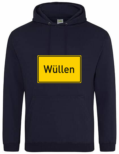 Pullover: Ortsschild [individualisiert]