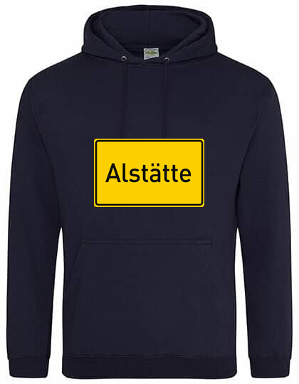 Pullover: Ortsschild [individualisiert]